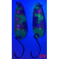 Trout Spoon VII - 3,6g - camo-g-grü