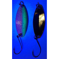 Trout Spoon XI - 2,0g - rainbow-trout / silber