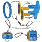 Stroft - Vorfachspulensystem - 5er Set Stroft - Vorfachspulensystem - 5er Set