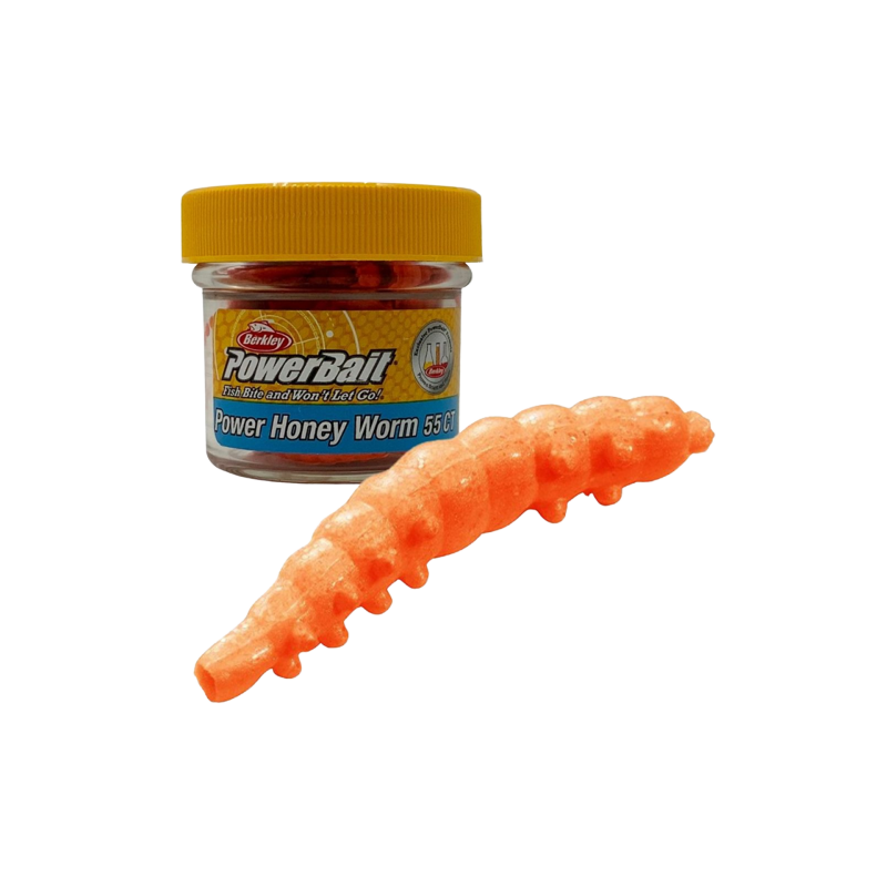 Berkley - Power Honey Worms Col.Hot Orange Scales Berkley - Power Honey Worms Col.Hot Orange Scales