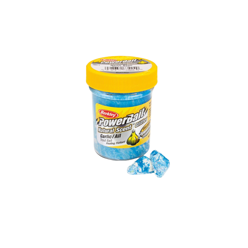 Berkley - Powerbait - Knoblauch - White / Neon Blue