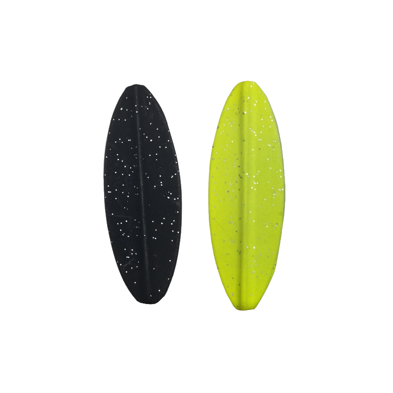 Paladin - Durchlaufblinker - Schwarz-Glitter/Fluogelb-Glitter