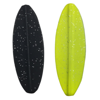 Paladin - Durchlaufblinker - Schwarz-Glitter/Fluogelb-Glitter