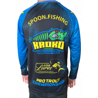 Spoon.Fishing - UV Longsleeve "SF-Team Blau" + Buff