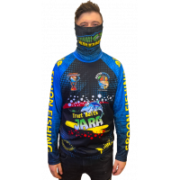 Spoon.Fishing - UV Longsleeve "SF-Team Blau" + Buff