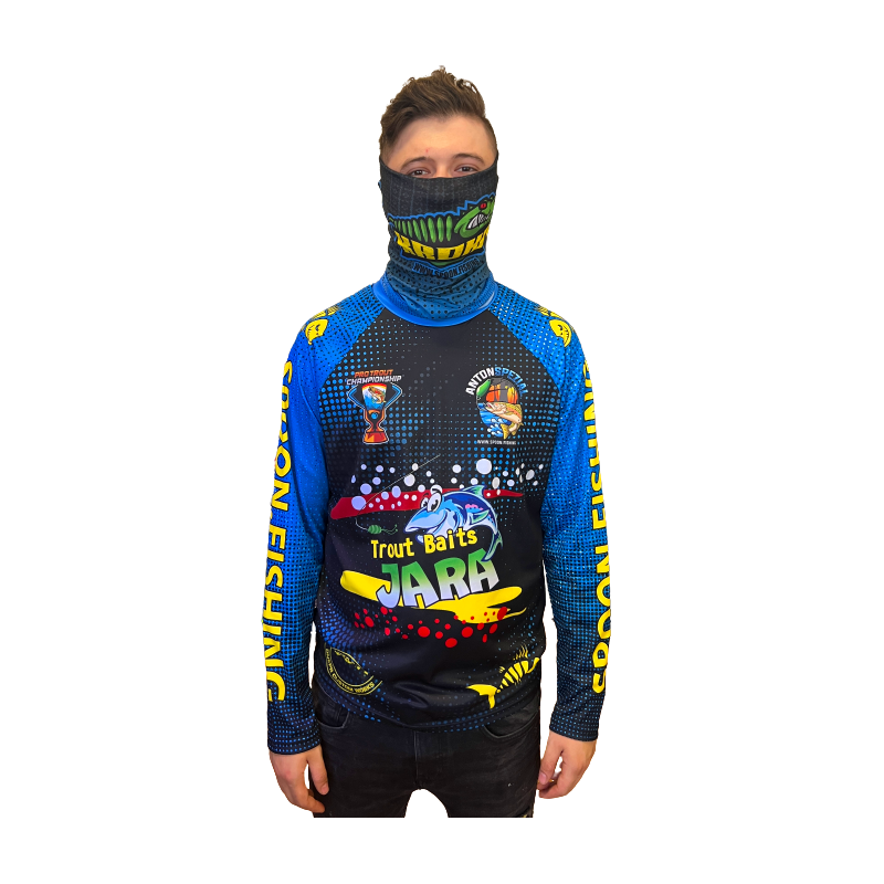 Spoon.Fishing - UV Longsleeve "SF-Team Blau" + Buff Spoon.Fishing - UV Longsleeve "SF-Team Blau" + Buff