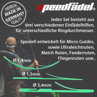 Speedfädel - 2x 1,5mm & 3,4mm
