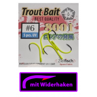 Zielfisch - Spoon Haken UV Gr.6