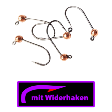 ASB Tackle - Tungsten Jig Hook - Micro Barb - Kupfer