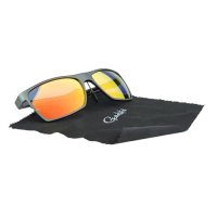 Gamakatsu - G-Glasses - Alu Grey/Red Mirror Polarized