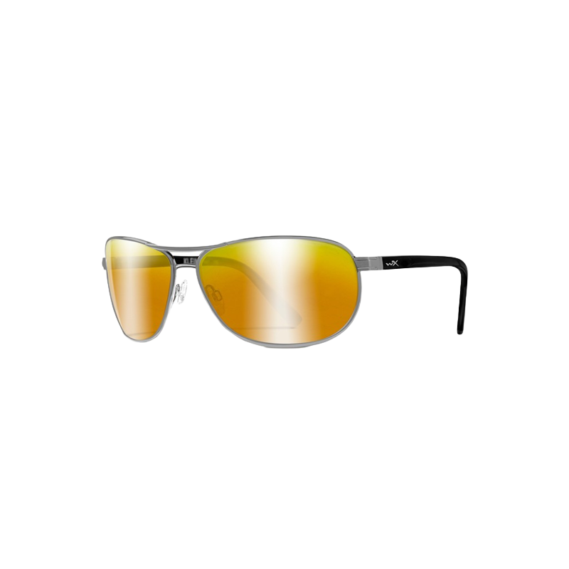Wiley X - Klein Polarized Venice Gold Mirror/Gunmetal Frame