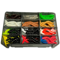 Trout Baits Jara - Bufworm 65 - Knoblauch - Sortiment Top 12