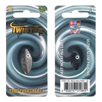 OGP Twister - Black Glow Pellet