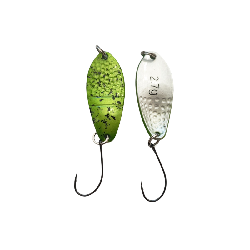 Paladin - Trout Spoon Scale - 2,9g - grün-schwarz / silber