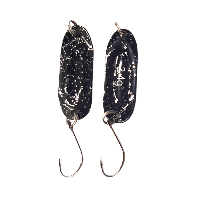 Paladin - Trout Spoon IX - 2,4g - schwarz-glitter
