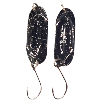 Paladin - Trout Spoon IX - 2,4g - schwarz-glitter