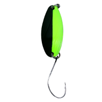 Paladin - Trout Spoon V - 2,5g - dunkelgrün-gelb / dunkelgrün