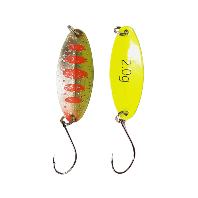 Paladin - Trout Spoon XI - 2,0g - orange-gelb-silber / fluogelb