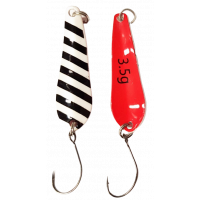 Paladin - Trout Spoon XII - 3,5g - schwarz-weiß / rot