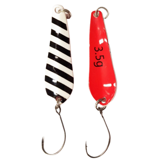 Paladin - Trout Spoon XII - 3,5g - schwarz-weiß / rot