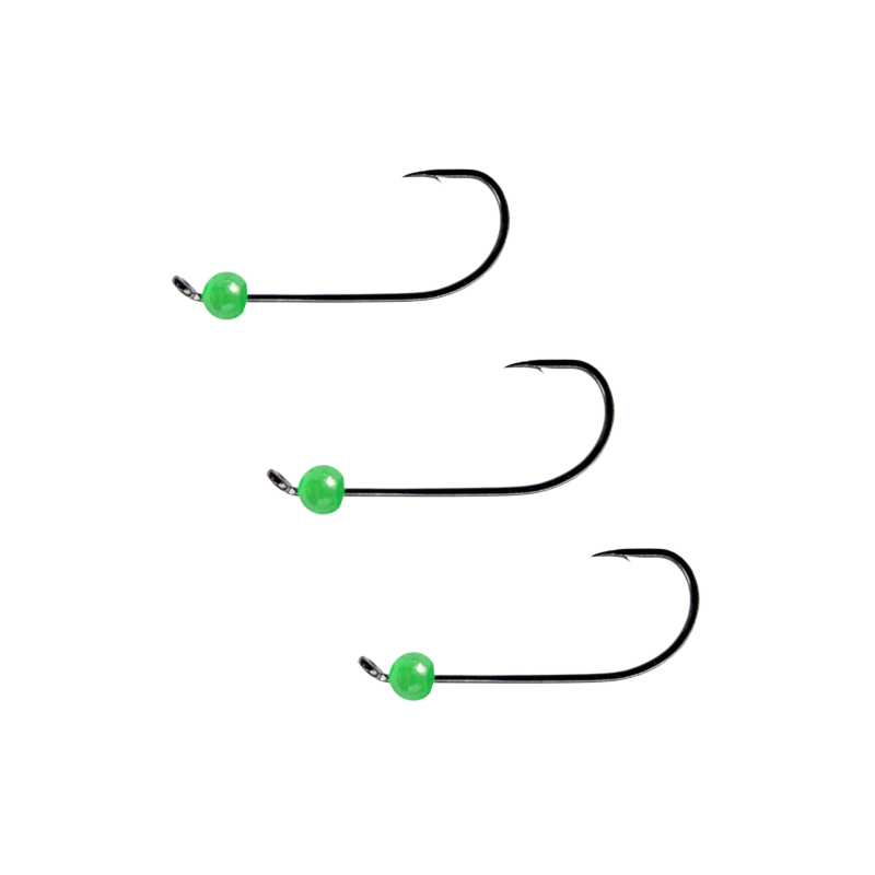 Trout Master - Tungsten Micro Jigs - Gr.6 - Grün