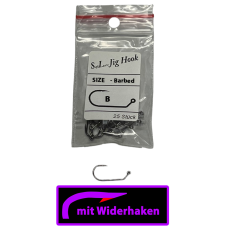 ASB Tackle - Soft Lure Jig Hook - Barbed