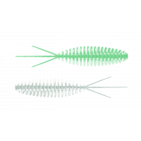 Libra Lures - Turbo Worm - 000 Glow