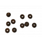 ASB Tackle - Tungsten Beads - Brown Black