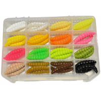 Libra Lures - Mix Box - Larva 45 - Bubblegum