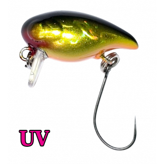 Jackall - Area Man Crank 22S - UV HL Gold & Black