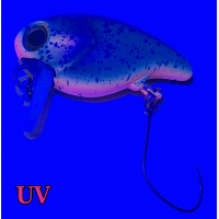 Jackall - Area Man Crank DAD 28F - UV HL Mat Punch