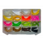 Libra Lures - Mix Box - Fatty D'Worm 65 - Cheese