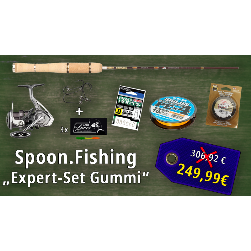 TroutKing Ultra-Light "Expert-Set Gummi"