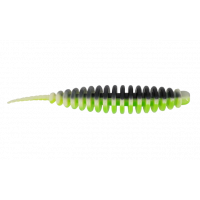 Spro Master Worm Black Chartreuse