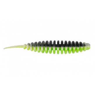 Spro Master Worm Black Chartreuse