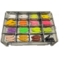 Libra Lures - Mix Box - Larva 30 - Bubblegum