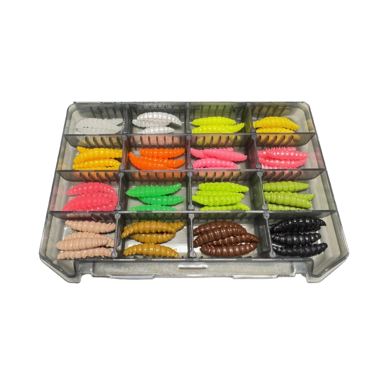 Libra Lures - Mix Box - Larva 35 - Käse