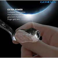 Gomexus Carbon Reel Power Knob Black-Purple