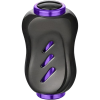 Gomexus Titanium Reel Power Knob Black-Purple