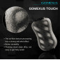 Gomexus TPE Reel Power Knob Transparent-Purple Gomexus TPE Reel Power Knob Transparent-Purple