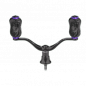 Gomexus Forged Carbon Handle Set for Spinning Reel Black-Purple Gomexus Forged Carbon Handle Set for Spinning Reel Black-Purple