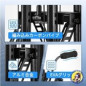 Gomexus Foldable Carbon Rod Holder P6 Black Gomexus Foldable Carbon Rod Holder P6 Black