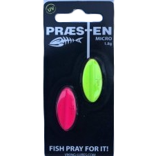 Praesten Micro 1,8g Yellow-Pink