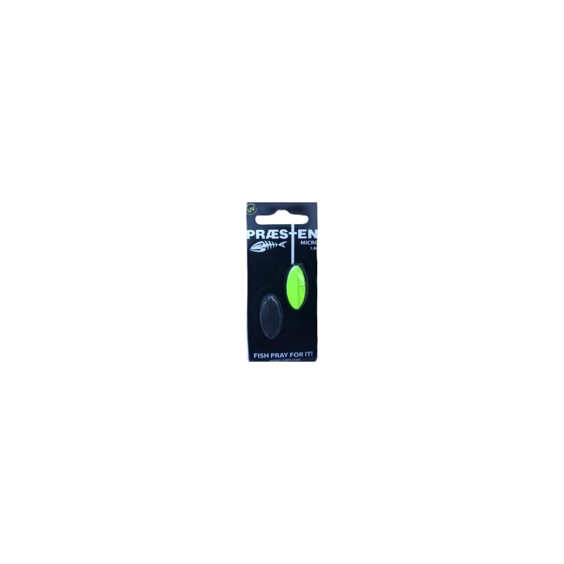 Praesten Micro 1,8g Black-Yellow