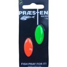 Praesten Micro 1,8g Green-Orange