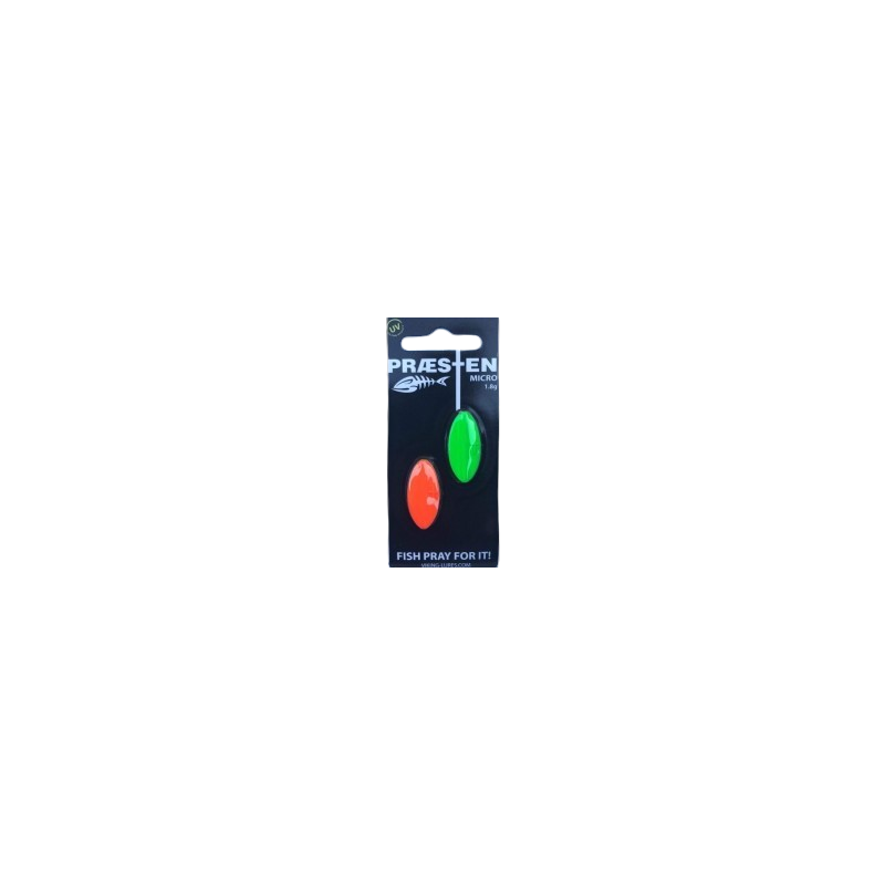 Praesten Micro 1,8g Green-Orange