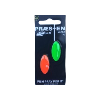 Praesten Micro 1,8g Green-Orange