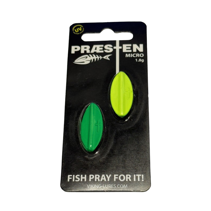 Praesten Micro 1,8g Green-Yellow