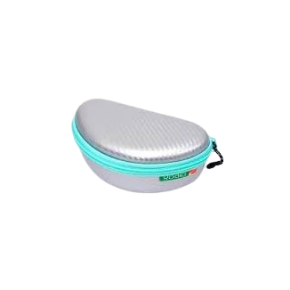 Rodio Craft RC Glass Case Silver Turquoise