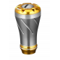 Gomexus Aluminum Reel Power Knob Silver-Gold Gomexus Aluminum Reel Power Knob Silver-Gold